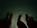 Feet in the pool..