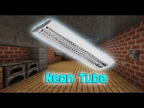 Redstone lamp - Minecraft - First neon tube with redstone lamps Works only with version 12w07b or higher http://www.mojang.com/2012/02/15/minecraft-snapshot-12w07a/ Download...