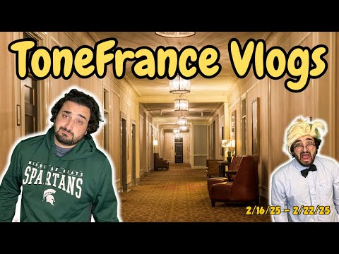 Creepy Filming & Playing Creepy Games! | ToneFrance Vlogs | 2/16/25 - 2/22/25