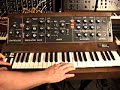 demonstration of the moog minimoog