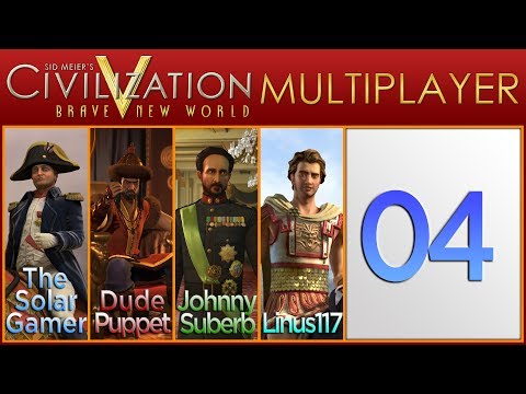 Civilization V Brave New World Multiplayer as France - Episode 4 ...Fighting Over Colombo...