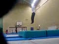 sam on trampoline