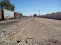 F59PHI #2002 leads N/B Amtrak train #713 into Merced,CA