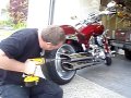 Suzuki Boulevard M109r stock pipe debaffle 1/2