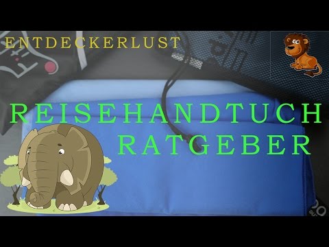 ✈️ Reisehandtuch Vergleich ✈️ -Ratgeber |  Mikrofaser-Handtuch Test