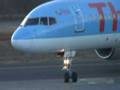 Landing at Madeira ,757  Thomsonfly