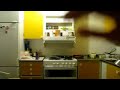 Teen with Nice Big Ass Shaking it in Kitchen