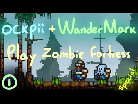 ockpii and WanderMark Play KAG Zombie Fortress Special! Part 1