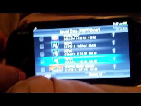 how to go back on ps vita