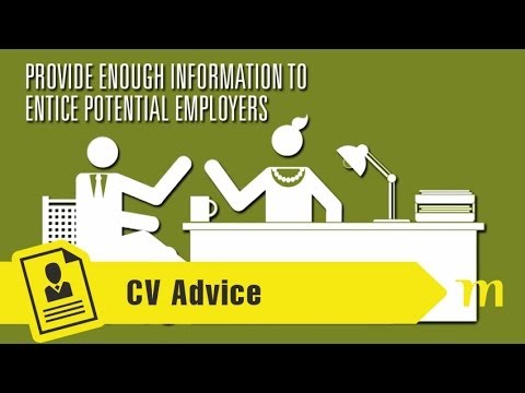 how to create cv