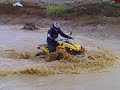 CAN AM RENEGADE PLAYING IN WATER