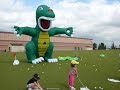 Amazing Golf Shot, Four Year Old Hits 