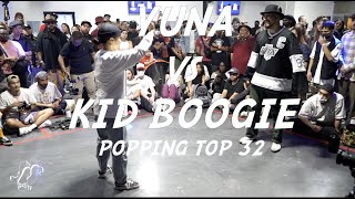 Yuna vs Kid Boogie – FREESTYLE SESSION 2021 POPPIN TOP 32