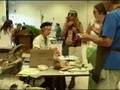 Puppetry Master Lee Michael Walczuk and Assistant At AHA (Abled Hawaii Artists) Festival at HCC Campus July 08