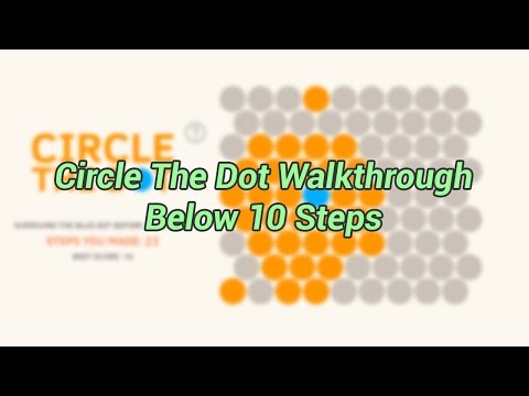 how to beat circle the dot