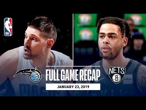 Video: Full Game Recap: Magic vs Nets | Russell & Dinwiddie Combine For 54 Points