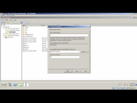 how to rebuild dns server 2003