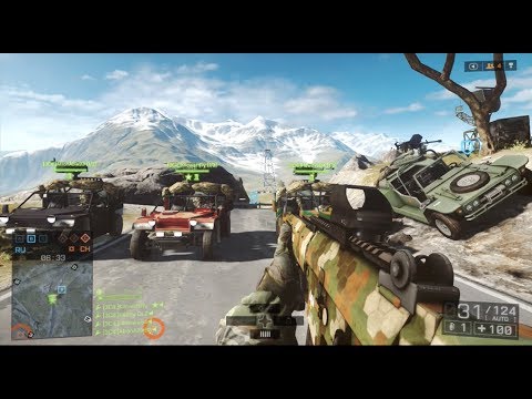 how to move the train in bf4