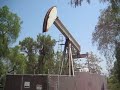 Oil well in Fullerton, California