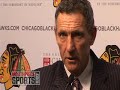 Post-Game with Blackhawks Coach Denis Savard