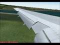 Boeing 767-200 landing at Ioannis Kapodistrias Airport
