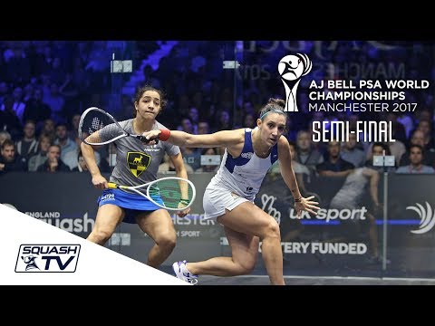 Squash: El Welily v Serme - AJ Bell PSA World Champs 2017 Semi-Final Highlights