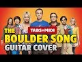 TBBT - The Boulder Song (Acoustic Fingerstyle Guitar Cover with TAB and MIDI by Kaminari)