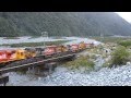 KiwiRail DXC under full Power - 5 of them!