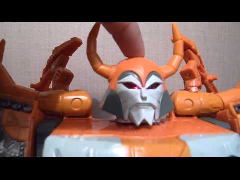 unicron - this is the G1 recolour of the armader unicron. what a recolour, i love this !!!