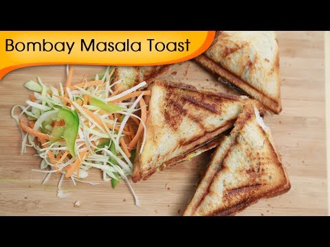 Bombay Masala Toast | Easy To Make Vegetable Sandwich Recipe By Ruchi Bharani