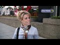 Cheryl Hines can't escape paparazzi on Bedford