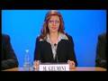 Paola Cortellesi imita il Ministro Gelmini spot Raitre