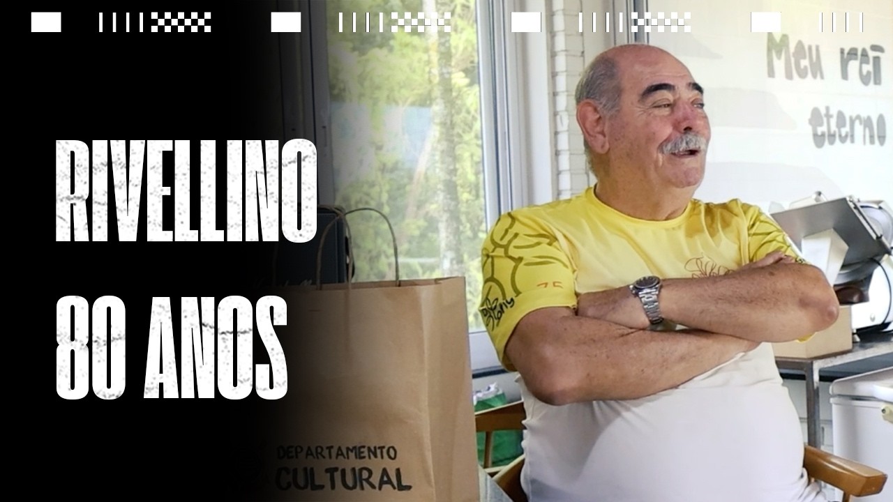 RIVELLINO RECEBE TRIBUTO ESPECIAL DO DEPARTAMENTO CULTURAL DO CORINTHIANS
