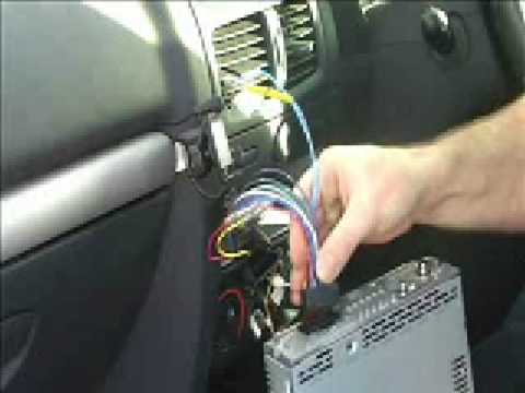 How to install a Sony CDX-GT420U car stereo