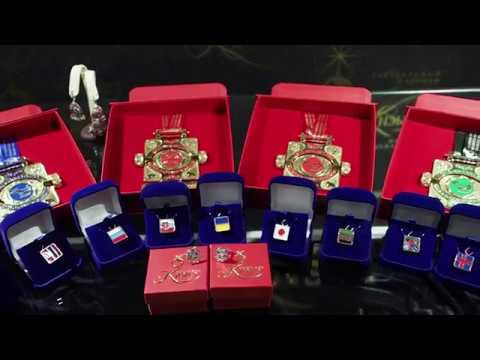Presentaion of the III Mas-Wrestling World Championship medals