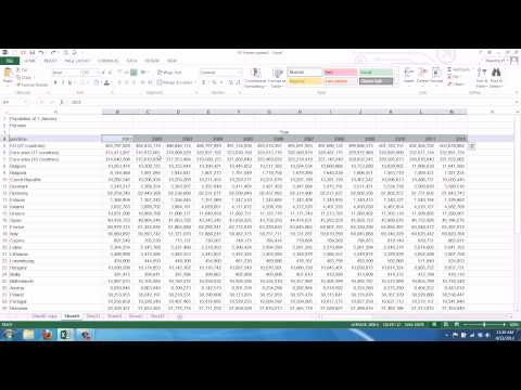 how to fuse cells in excel