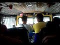 Mikey Bustos Rides a Jeepney in Manila, Philippines