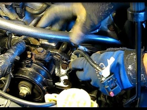 Dodge Caravan 3.0L replacing timing belt, water pump and front seals, part 8: Re-assembly 2