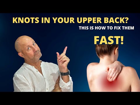 how to relieve knots in back