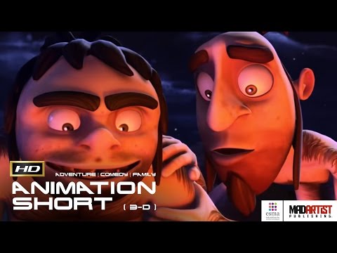 TADUFEU (HD) Cavemen Discovery of fire - A HILARIOUS 3d Animated Student Film (ESMA)