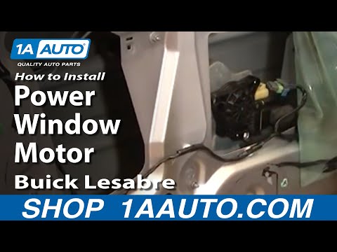 How To Install Repair Replace Power Window Motor Buick Lesabre 00-05 1AAuto.com