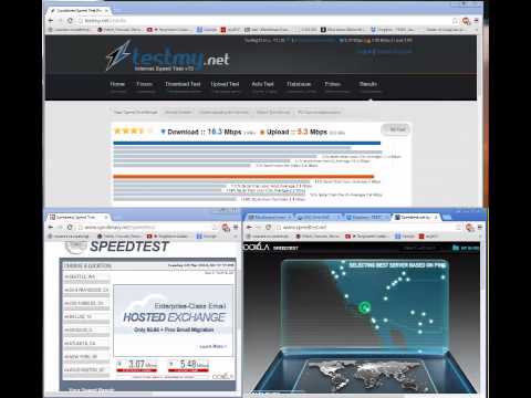 how to internet speed test