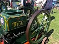 Starting a very rare 12 hp Trygg stationary engine