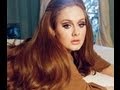 Dramatic Adel 60`s Makeup Tutorial.
