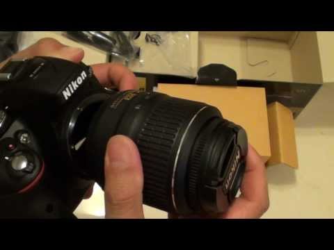how to attach nikon lens to camera