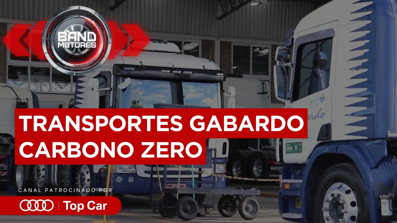 Transportes Gabardo de carbono zero | Band Motores