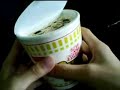 Japanese Cup Noodle Ceramic Money Coin Saving Bank Box