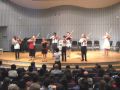 The Advanced Violin Ensemble perform Monti