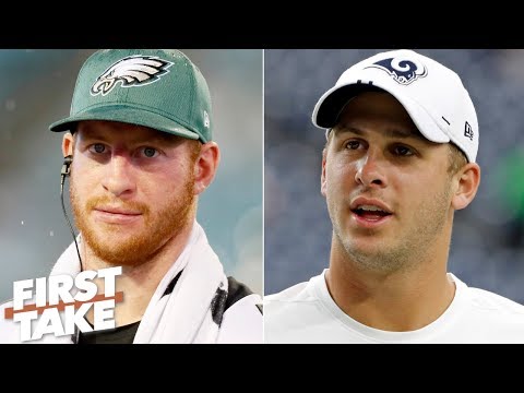 Video: Carson Wentz or Jared Goff: Which QB would you rather have? | First Take