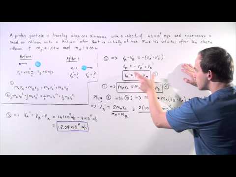 AK LECTURES - Elastic Collision Example # 2